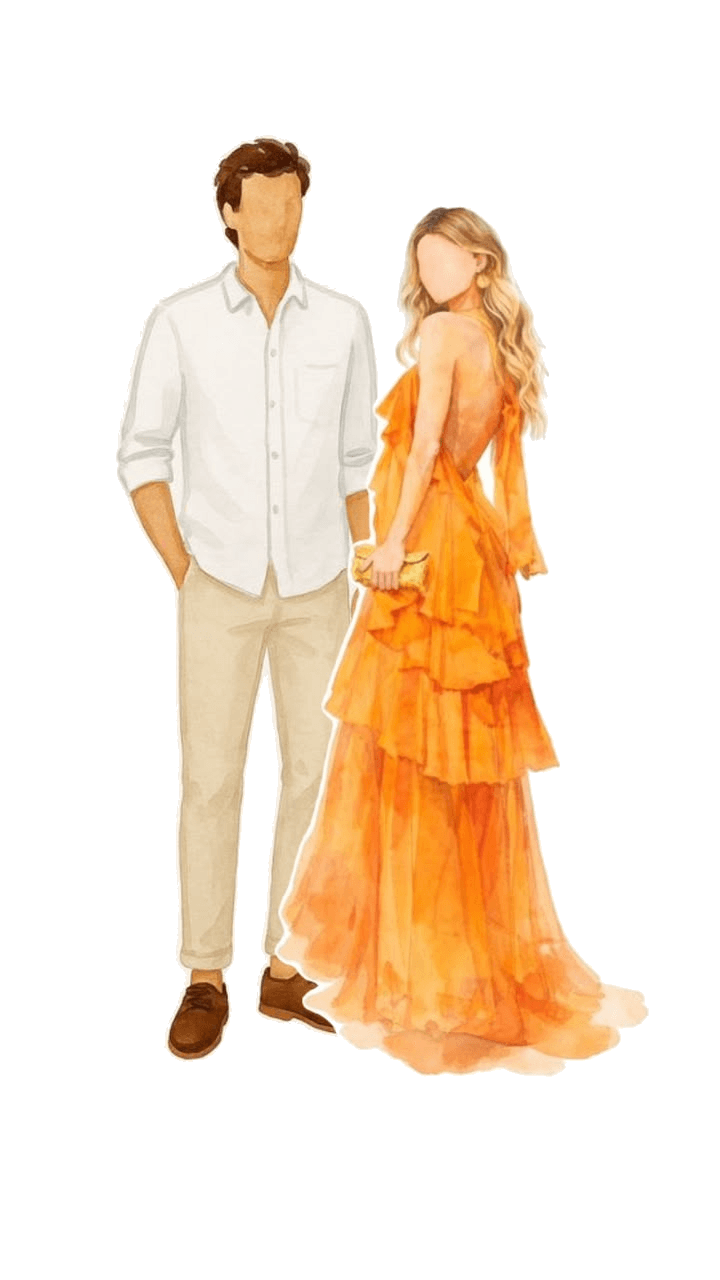 casal-vestido-laranja